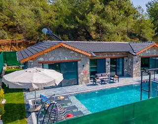 Fethiye Karagedik'te Huzurlu Doğada, Özel Havuzlu, Konforlu Villa - 4