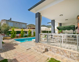 Fethiye Karagedik'te Huzurlu Konumda, Özel Havuzlu, Kiralık Villa - 4