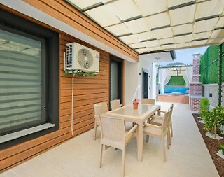 Fethiye Karagedik'te Merkezi Konumda, Özel Havuzlu, Modern Villa - 3