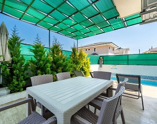 Fethiye Karagedik'te Sakin Konumda, Özel Havuzlu, İkiz Villa - 3