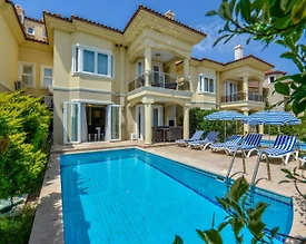 Fethiye Karagedik'te Site İçerisinde, Özel Havuzlu, Denize Sıfır Villa - 2