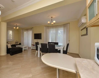 Fethiye Karagedik'te Site İçerisinde, Özel Havuzlu, Denize Sıfır Villa - 5