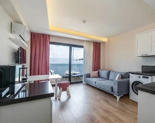 Fethiye Karagözler'de Balayı Çiftlerine Uygun, Merkezi Konumda, 1+1 Suite Daire - 1