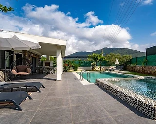 Fethiye Karakeçililer'de Doğa İle İç İçe, Özel Havuzlu, Kiralık Villa - 5