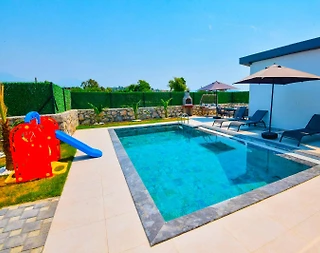 Fethiye Kargı'da Merkezi Konumda, Özel Havuzlu, Lüks Villa - 4