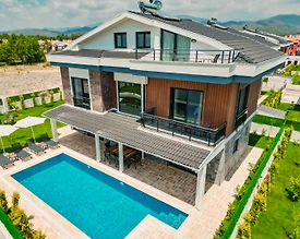 Fethiye Kargı'da Doğayla İç İçe, Bahçeli, Özel Havuzlu, Modern Villa - 2