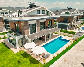 Fethiye Kargı'da Doğayla İç İçe, Bahçeli, Özel Havuzlu, Modern Villa - 3