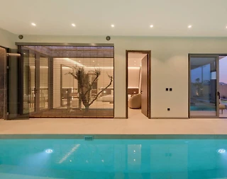 Fethiye Kargı'da Lüks Tasarımlı, Açık ve Kapalı Havuzlu, Şık Villa - 5