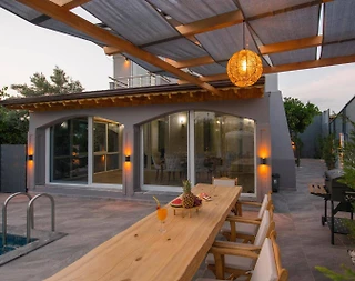 Fethiye Kargı'da Modern Tasarımlı, Özel Havuzlu, Bahçeli Villa - 3