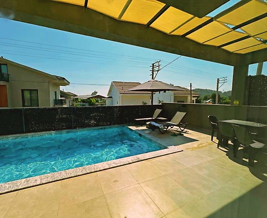Fethiye Kargı'da Modern Tasarımlı, Özel Havuzlu, Konforlu Villa - 1