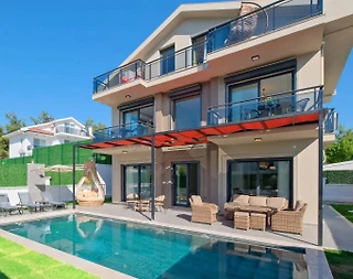 Fethiye Kargı'da Yeni Nesil Mimari, Özel Havuzlu, Konforlu Villa - 1