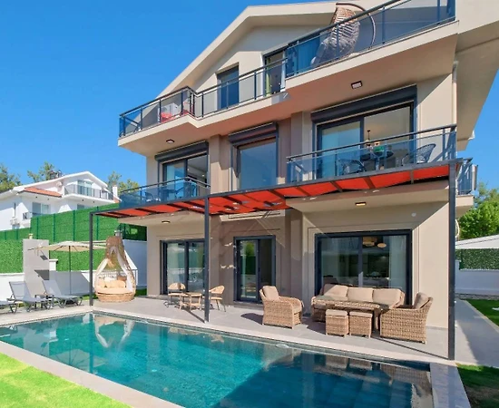 Fethiye Kargı'da Yeni Nesil Mimari, Özel Havuzlu, Konforlu Villa - 1