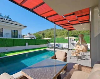 Fethiye Kargı'da Yeni Nesil Mimari, Özel Havuzlu, Konforlu Villa - 3