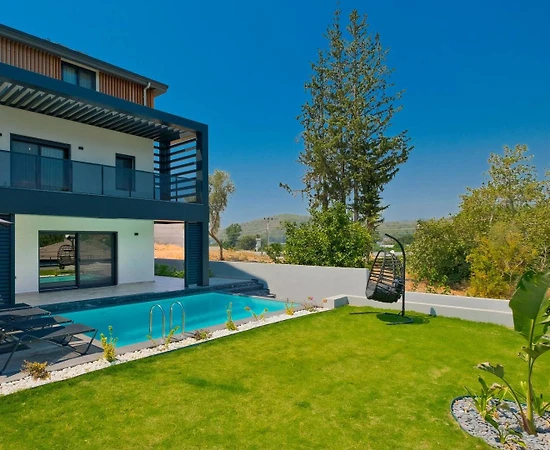 Fethiye Kargı'da Yeşillikler İçerisinde, Özel Havuzlu, Jakuzili Villa - 1