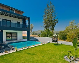 Fethiye Kargı'da Geniş Bahçe İçerisinde, Özel Havuzlu, Modern Villa - 2