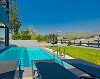 Fethiye Kargı'da Geniş Bahçe İçerisinde, Özel Havuzlu, Modern Villa - 5