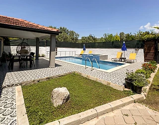 Fethiye Kayaköy'de Enfes Doğada, Özel Havuzlu, Jakuzili Kiralık Villa - 2