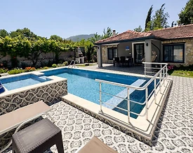 Fethiye Kayaköy'de Enfes Doğada, Özel Havuzlu, Jakuzili Kiralık Villa - 3