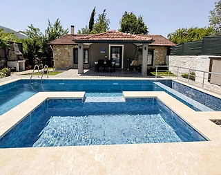 Fethiye Kayaköy'de Enfes Doğada, Özel Havuzlu, Jakuzili Kiralık Villa - 4