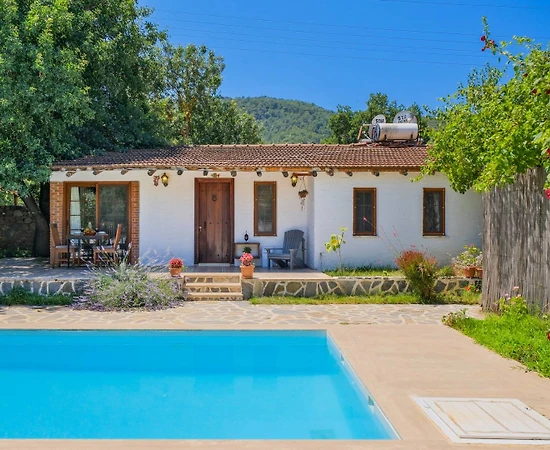 Fethiye Kayaköy'de Balayı Çiftlerine Uygun, Özel Havuzlu, Kiralık Villa - 1