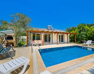 Fethiye Kayaköy'de Çekirdek Ailelere Uygun, Özel Havuzlu, Ferah Villa - 1