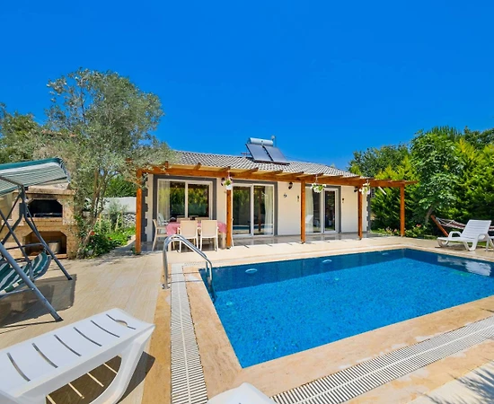 Fethiye Kayaköy'de Çekirdek Ailelere Uygun, Özel Havuzlu, Ferah Villa - 1