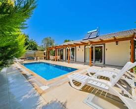 Fethiye Kayaköy'de Çekirdek Ailelere Uygun, Özel Havuzlu, Ferah Villa - 3