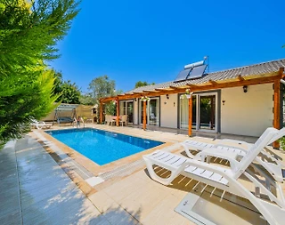 Fethiye Kayaköy'de Çekirdek Ailelere Uygun, Özel Havuzlu, Ferah Villa - 3