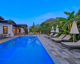 Fethiye Kayaköy'de Çekirdek Ailelere Uygun, Özel Havuzlu, Kiralık Villa - 3