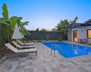 Fethiye Kayaköy'de Çekirdek Ailelere Uygun, Özel Havuzlu, Şık Villa - 4