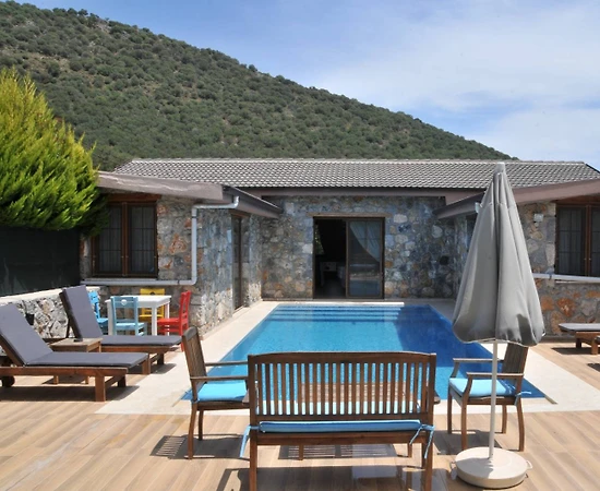 Fethiye Kayaköy'de Çekirdek Ailelere Uygun, Özel Havuzlu, Kiralık Villa - 1