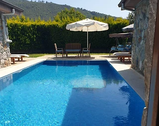 Fethiye Kayaköy'de Çekirdek Ailelere Uygun, Özel Havuzlu, Şık Villa - 2