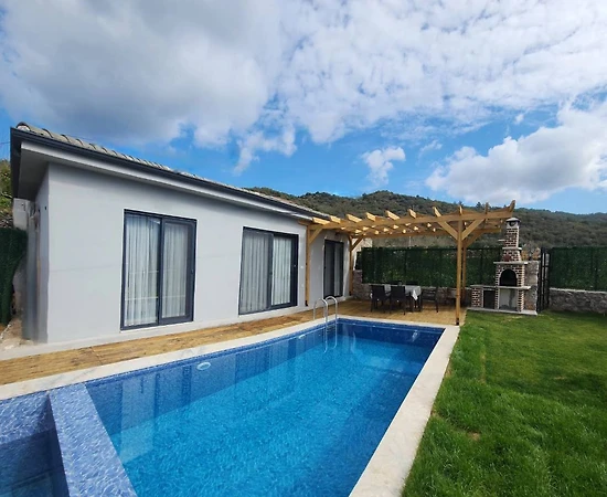 Fethiye Kayaköy'de Doğa İçerisinde, Özel Havuzlu, Balayı Villası - 1