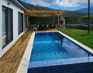Fethiye Kayaköy'de Doğa İçerisinde, Özel Havuzlu, Balayı Villası - 3