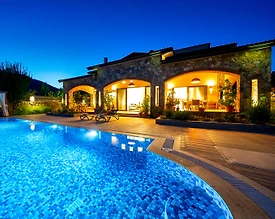Fethiye Kayaköy'de Doğa İçerisinde, Özel Havuzlu, Modern Lüks Villa - 2