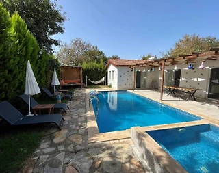 Fethiye Kayaköy'de Doğa İçerisinde, Özel Havuzlu, Modern Villa - 3
