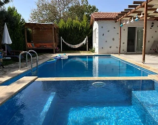 Fethiye Kayaköy'de Doğa İçerisinde, Özel Havuzlu, Modern Villa - 4