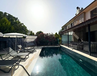 Fethiye Kayaköy'de Doğa İçerisinde, Özel Havuzlu, Tatil Villası  - 3