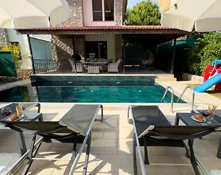Fethiye Kayaköy'de Doğa İçerisinde, Özel Havuzlu, Tatil Villası  - 5