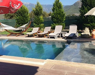 Fethiye Kayaköy'de Doğa İle İç İçe, Özel Havuzlu, Konforlu Villa - 4