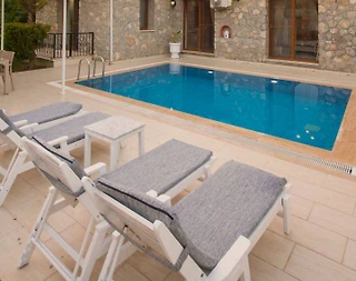 Fethiye Kayaköy'de Doğa İle İçiçe, Özel Havuzlu, Jakuzili Villa - 1