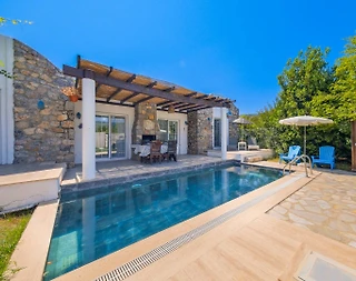 Fethiye Kayaköy'de Doğayla İç İçe, Özel Havuzlu, Jakuzili Villa - 1
