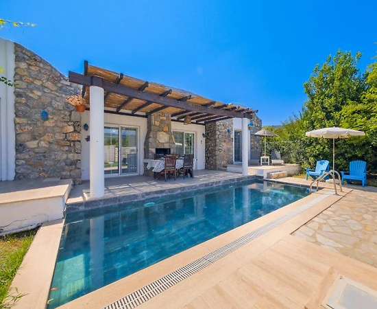 Fethiye Kayaköy'de Doğayla İç İçe, Özel Havuzlu, Jakuzili Villa - 1