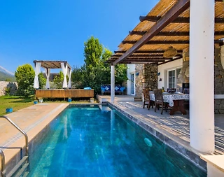 Fethiye Kayaköy'de Doğayla İç İçe, Özel Havuzlu, Jakuzili Villa - 4