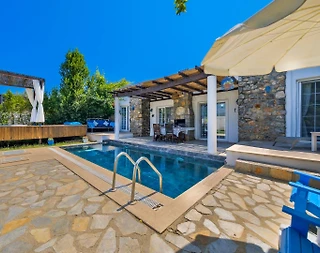 Fethiye Kayaköy'de Doğayla İç İçe, Özel Havuzlu, Jakuzili Villa - 3