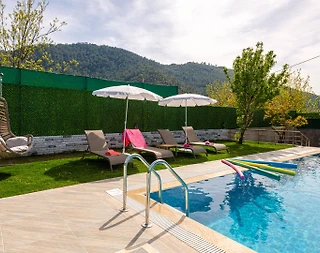 Fethiye Kayaköy'de Eşsiz Doğada, Özel Havuzlu, Kiralık Balayı Villası - 3