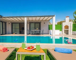 Fethiye Kayaköy'de Eşsiz Doğada, Özel Havuzlu, Kiralık Balayı Villası - 5