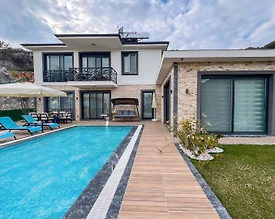 Fethiye Kayaköy’de Geniş Ailelere Uygun, Özel Havuzlu, 3+1 Villa - 3