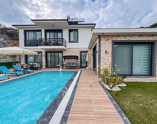 Fethiye Kayaköy’de Geniş Ailelere Uygun, Özel Havuzlu, 3+1 Villa - 3