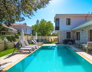 Fethiye Kayaköy'de Geniş Alanlara Sahip, Özel Havuzlu, 4+1 Villa - 4